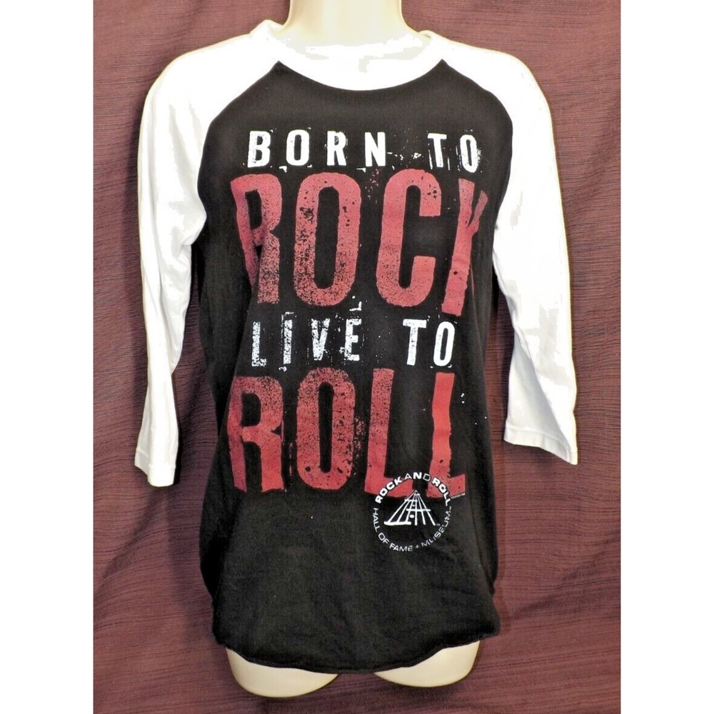Rock & Roll Hall of Fame Museum 3/4 sleeve shirt - Unisex size Small
